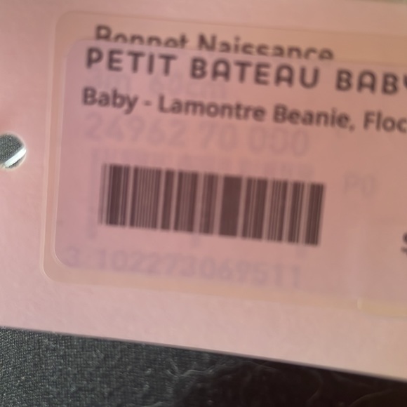 2/$20 NWT! PETIT BATEAU BABY HAT - stars! - Picture 8 of 8